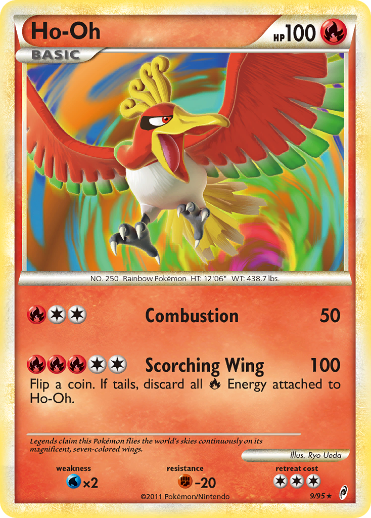 Ho-Oh (9/95) [HeartGold & SoulSilver: Call of Legends] | Arkham Games and Comics