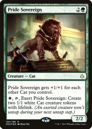 Pride Sovereign [Hour of Devastation Promos] | Arkham Games and Comics