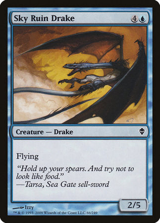 Sky Ruin Drake [Zendikar] | Arkham Games and Comics