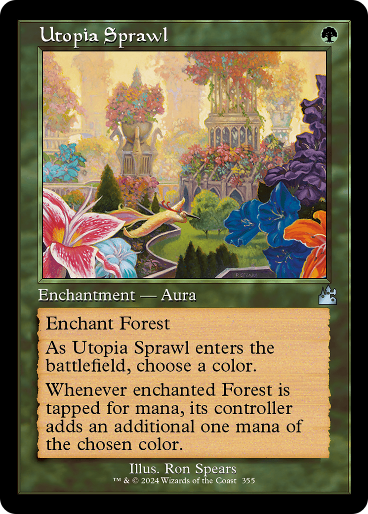 Utopia Sprawl (Retro Frame) [Ravnica Remastered] | Arkham Games and Comics