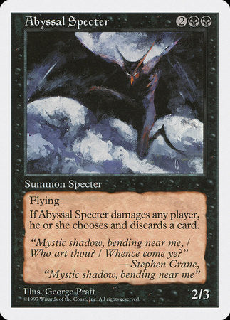 Abyssal Specter [Fifth Edition] | Arkham Games and Comics