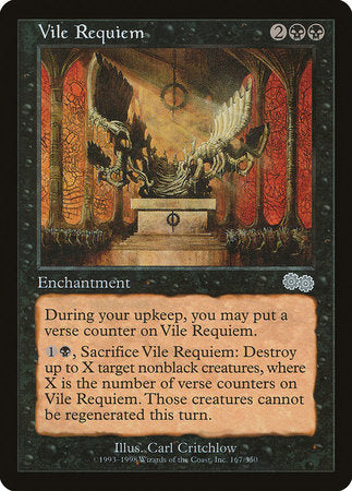 Vile Requiem [Urza's Saga] | Arkham Games and Comics