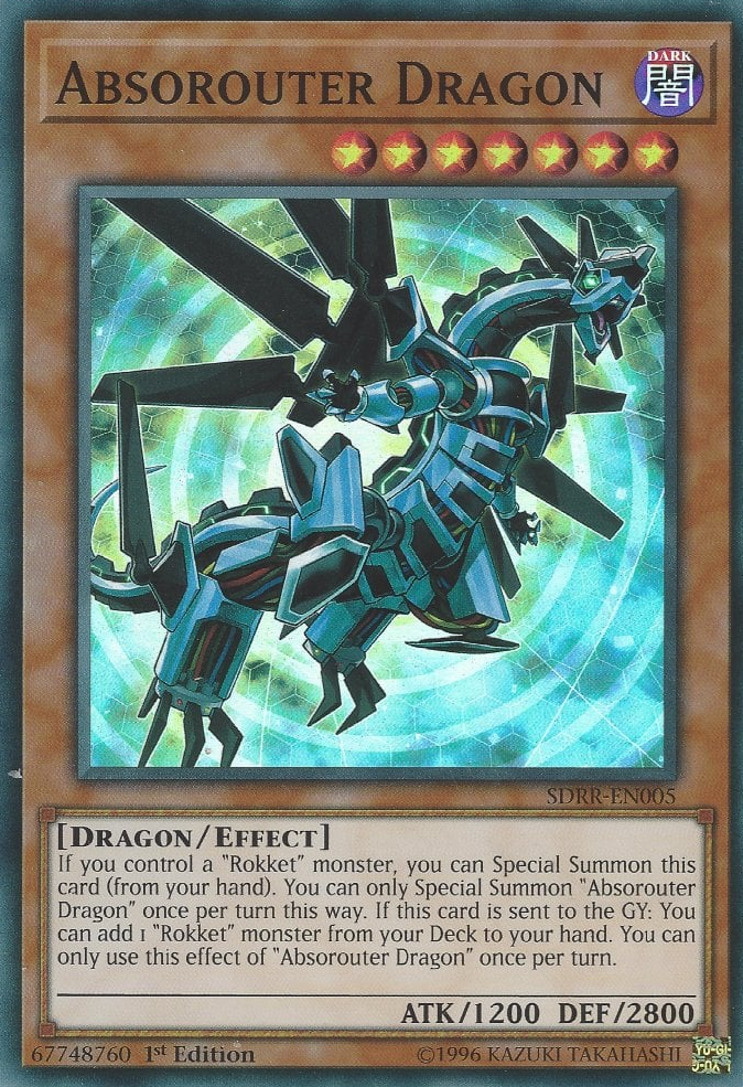 Absorouter Dragon [SDRR-EN005] Super Rare | Arkham Games and Comics