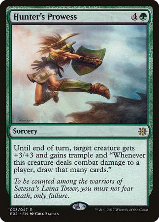 Hunter's Prowess [Explorers of Ixalan] | Arkham Games and Comics