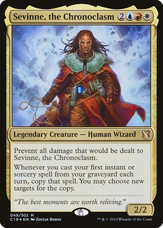 Sevinne, the Chronoclasm [Commander 2019] | Arkham Games and Comics