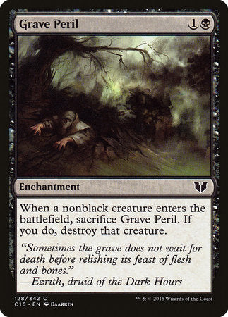 Grave Peril [Commander 2015] | Arkham Games and Comics