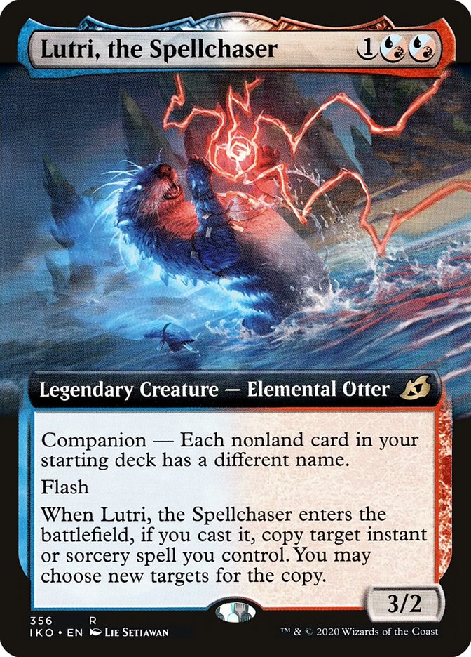 Lutri, the Spellchaser (Extended Art) [Ikoria: Lair of Behemoths] | Arkham Games and Comics