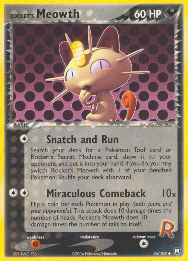 Rocket's Meowth (46/109) [EX: Team Rocket Returns] | Arkham Games and Comics