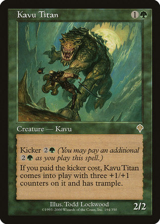 Kavu Titan [Invasion] | Arkham Games and Comics