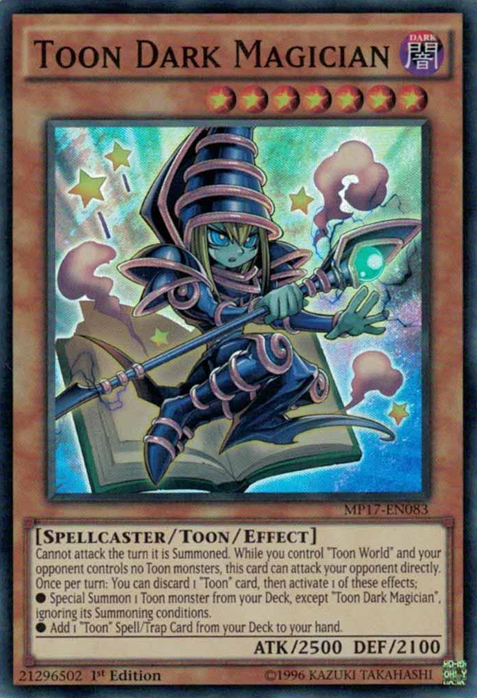 Toon Dark Magician [MP17-EN083] Super Rare | Arkham Games and Comics