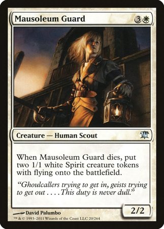 Mausoleum Guard [Innistrad] | Arkham Games and Comics