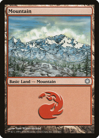 Mountain (378) [Coldsnap Theme Decks] | Arkham Games and Comics