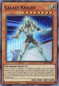 Galaxy Knight (Purple) [LDS2-EN049] Ultra Rare | Arkham Games and Comics