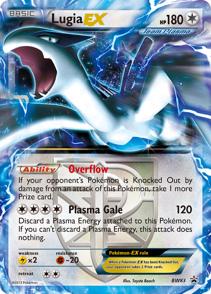 Lugia EX (BW83) [Black & White: Black Star Promos] | Arkham Games and Comics