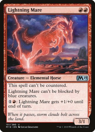 Lightning Mare [Core Set 2019] | Arkham Games and Comics