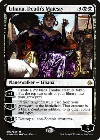 Liliana, Death's Majesty [Amonkhet Promos] | Arkham Games and Comics