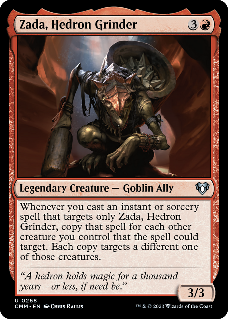 Zada, Hedron Grinder [Commander Masters] | Arkham Games and Comics