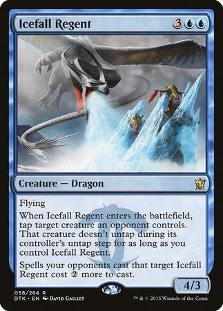 Icefall Regent [Dragons of Tarkir] | Arkham Games and Comics