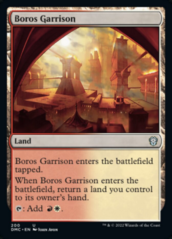 Boros Garrison [Dominaria United Commander] | Arkham Games and Comics