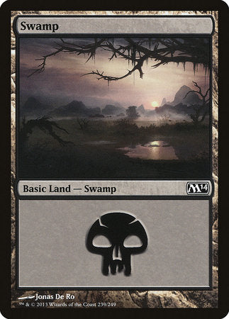 Swamp (239) [Magic 2014] | Arkham Games and Comics