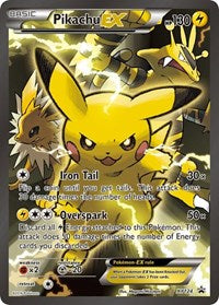 Pikachu EX (XY124) (Jumbo Card) [XY: Black Star Promos] | Arkham Games and Comics