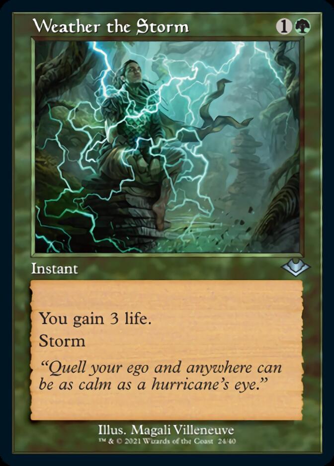 Weather the Storm (Retro Foil Etched) [Modern Horizons 2] | Arkham Games and Comics