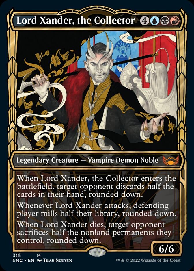 Lord Xander, the Collector (Showcase Golden Age) [Streets of New Capenna] | Arkham Games and Comics