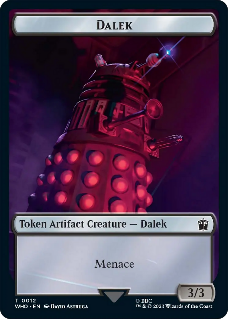 Dalek Token [Doctor Who Tokens] | Arkham Games and Comics