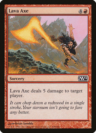 Lava Axe [Magic 2012] | Arkham Games and Comics