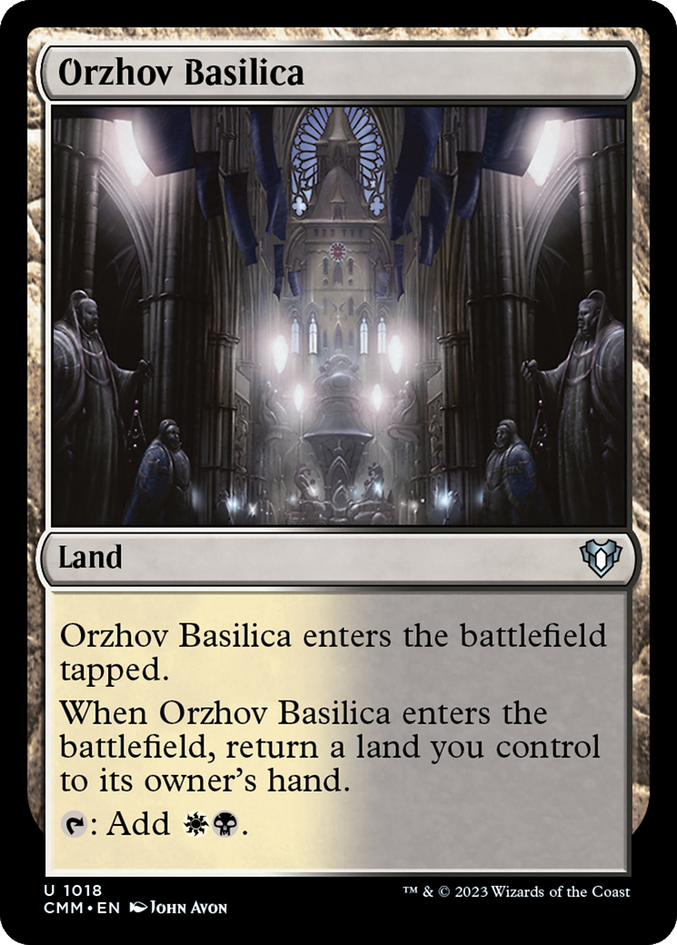 Orzhov Basilica [Commander Masters] | Arkham Games and Comics