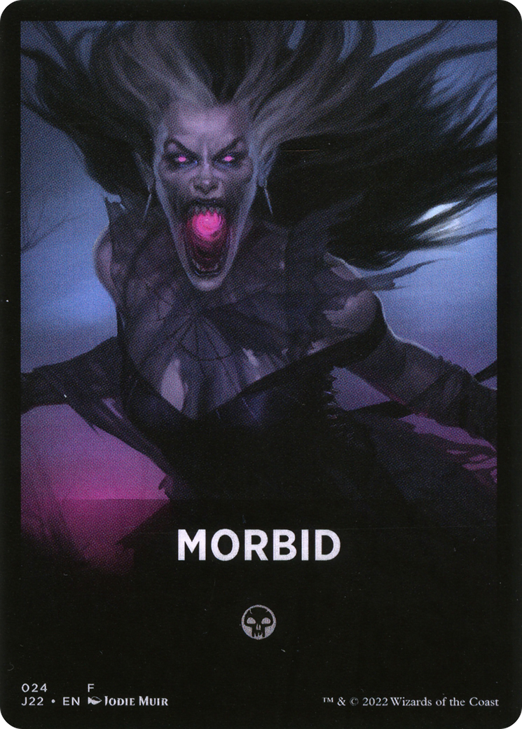 Morbid Theme Card [Jumpstart 2022 Front Cards] | Arkham Games and Comics