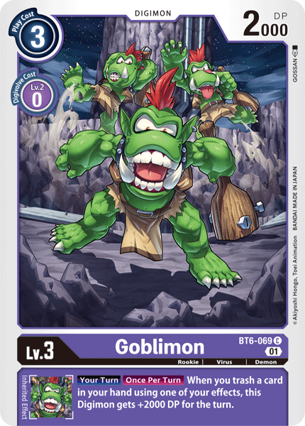 Goblimon [BT6-069] [Double Diamond] | Arkham Games and Comics