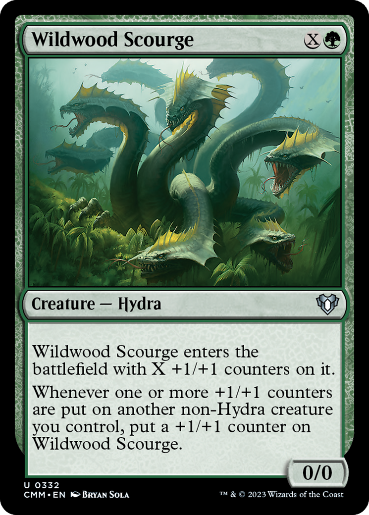 Wildwood Scourge [Commander Masters] | Arkham Games and Comics