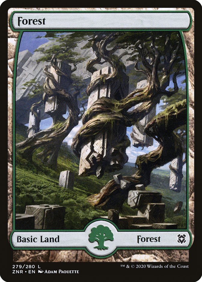 Forest (279) [Zendikar Rising] | Arkham Games and Comics