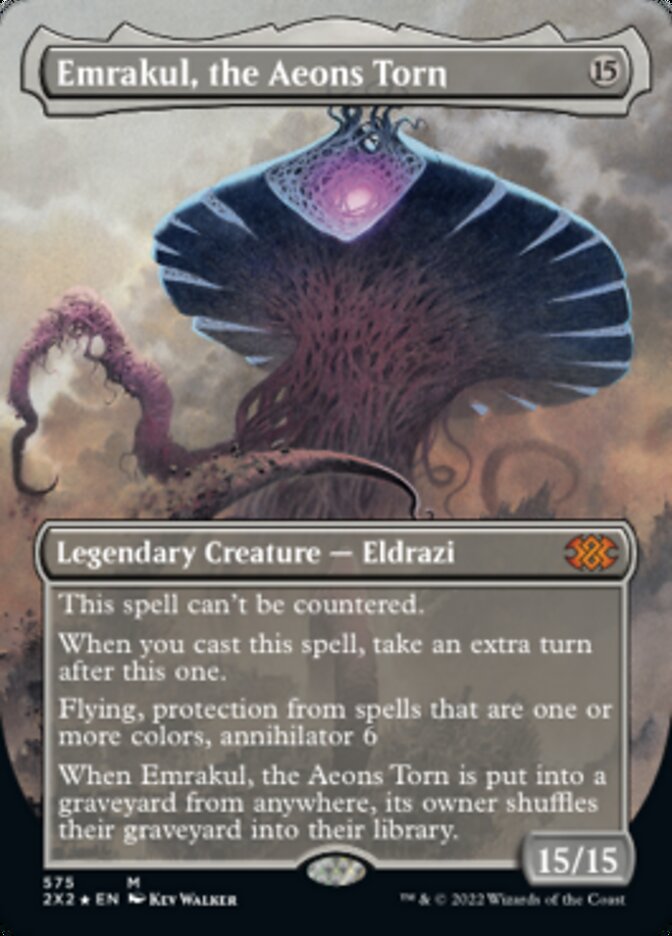 Emrakul, the Aeons Torn (Textured Foil) [Double Masters 2022] | Arkham Games and Comics