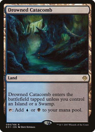 Drowned Catacomb [Archenemy: Nicol Bolas] | Arkham Games and Comics