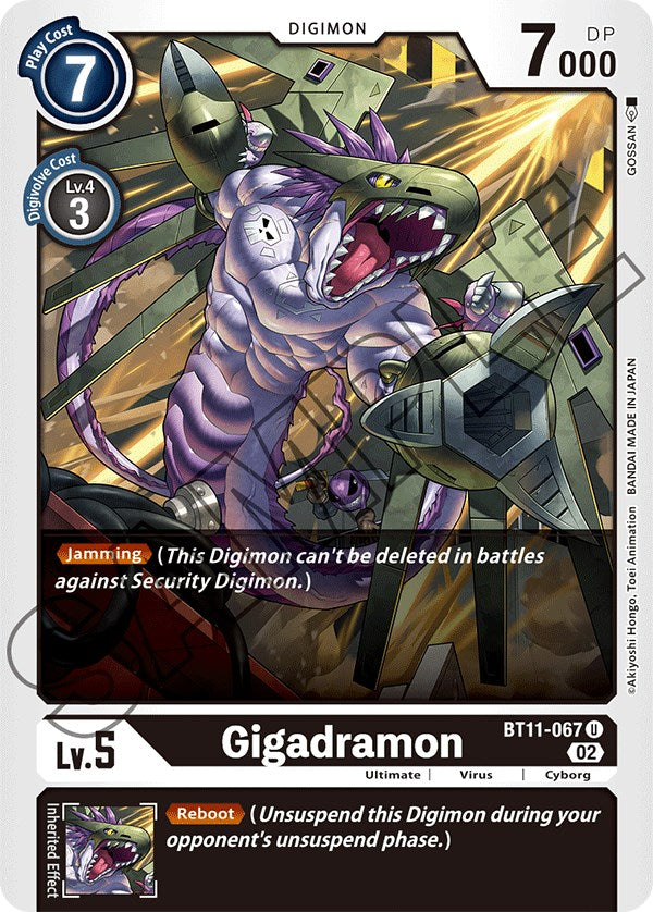 Gigadramon [BT11-067] [Dimensional Phase] | Arkham Games and Comics