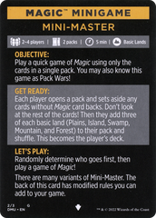 Mini-Master (Magic Minigame) [Commander Legends: Battle for Baldur's Gate Minigame] | Arkham Games and Comics