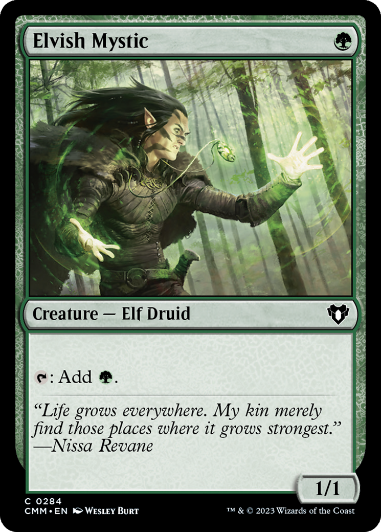 Elvish Mystic [Commander Masters] | Arkham Games and Comics