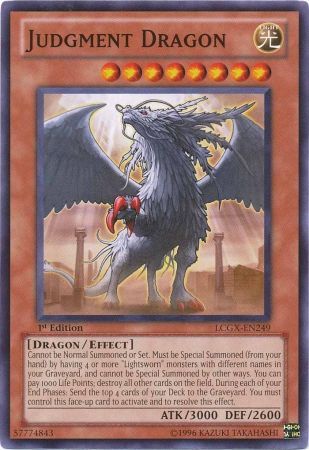 Judgment Dragon [LCGX-EN249] Common | Arkham Games and Comics