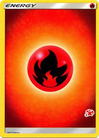 Fire Energy (Charizard Stamp #2) [Battle Academy 2020] | Arkham Games and Comics