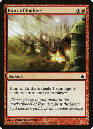 Rain of Embers [Ravnica: City of Guilds] | Arkham Games and Comics