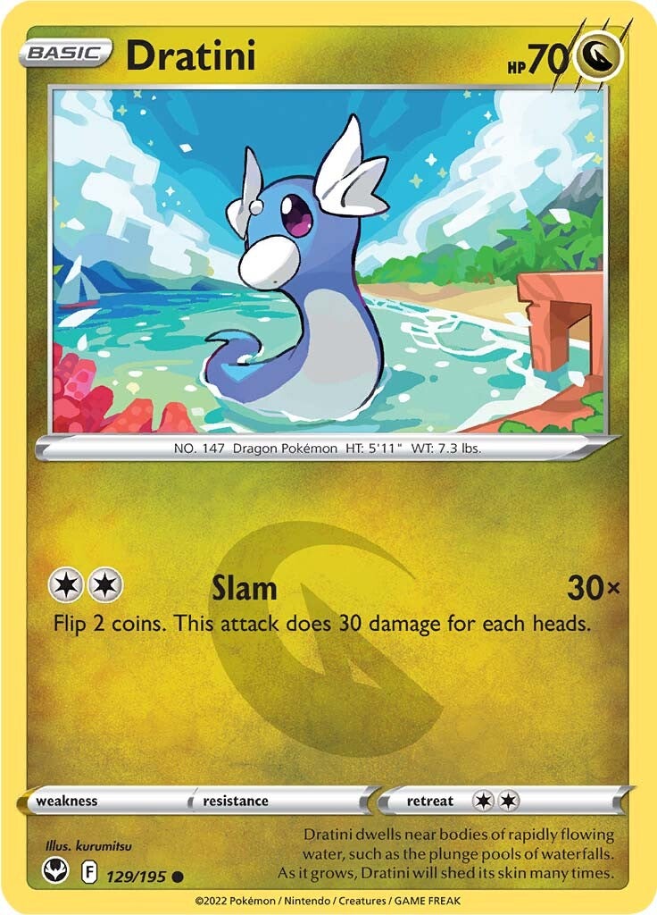 Dratini (129/195) [Sword & Shield: Silver Tempest] | Arkham Games and Comics