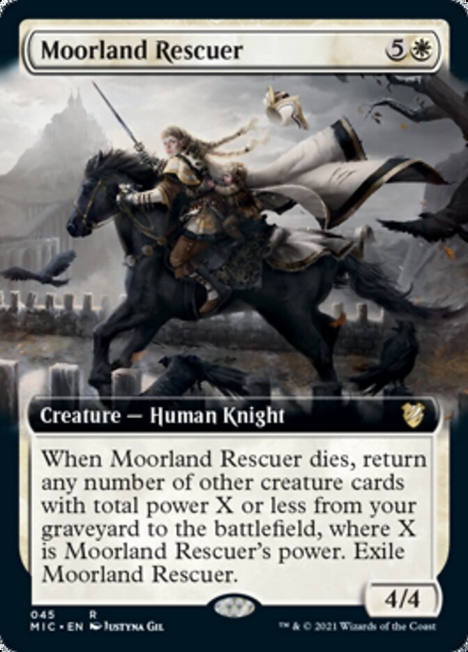 Moorland Rescuer (Extended) [Innistrad: Midnight Hunt Commander] | Arkham Games and Comics