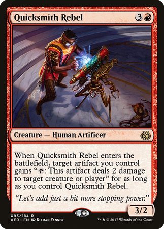 Quicksmith Rebel [Aether Revolt] | Arkham Games and Comics