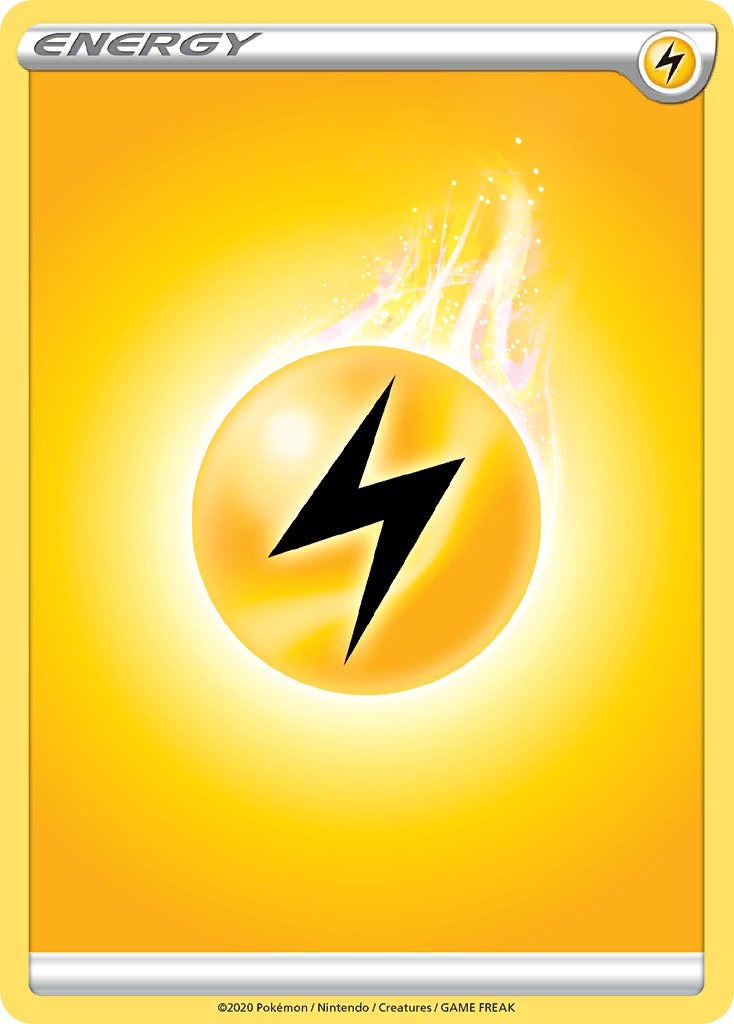 Lightning Energy [Sword & Shield: Base Set] | Arkham Games and Comics