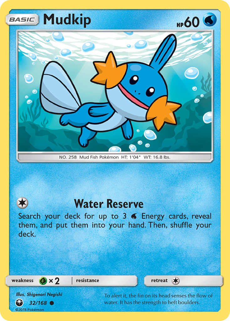 Mudkip (32/168) [Sun & Moon: Celestial Storm] | Arkham Games and Comics