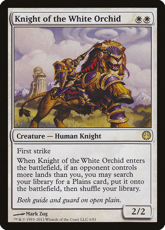 Knight of the White Orchid [Duel Decks: Knights vs. Dragons] | Arkham Games and Comics