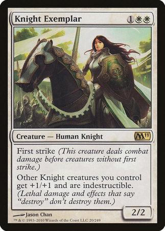 Knight Exemplar [Magic 2011] | Arkham Games and Comics