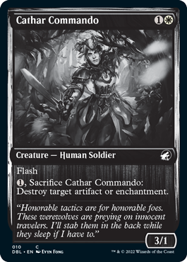 Cathar Commando [Innistrad: Double Feature] | Arkham Games and Comics